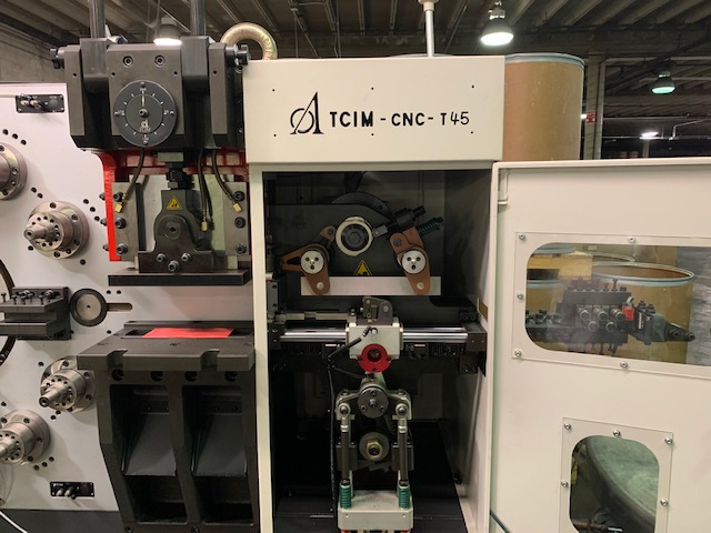 Primera Precision TCIM-CNC-45T3 Wire and Flat Stock Vertical Former, Machine ID: 7708